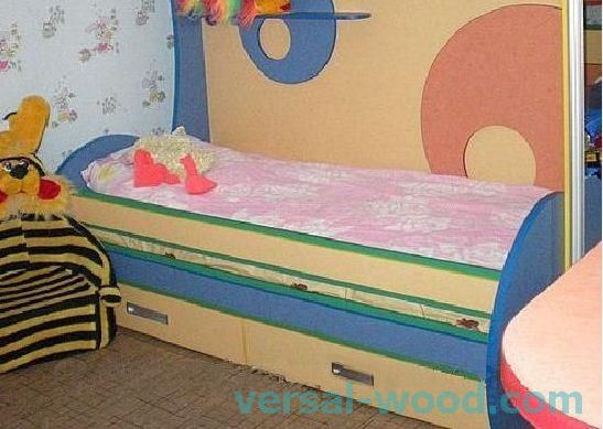 Дитячі ліжка для дітей від 3 років різних моделей