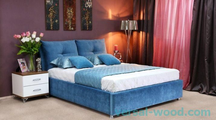bračni krevet plavi