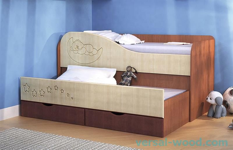 Ліжко 2-х ярусна Мишка