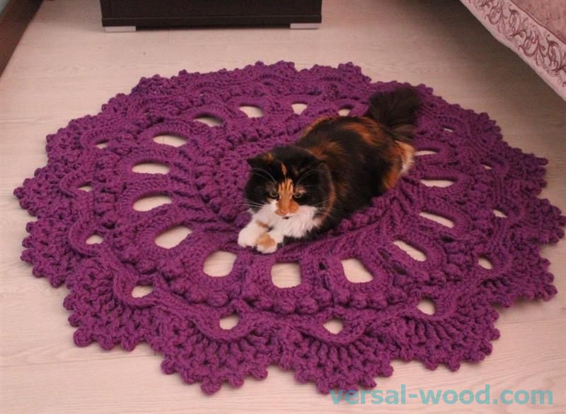 Фото коврик крючком овальной формы Коврик крючком, Ковры узоры, Коврик в ванную 