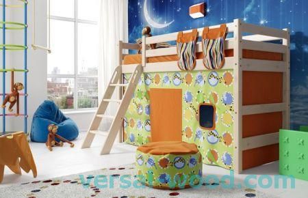 Детски мебели от естествен и екологично чист бор от серия Sonya