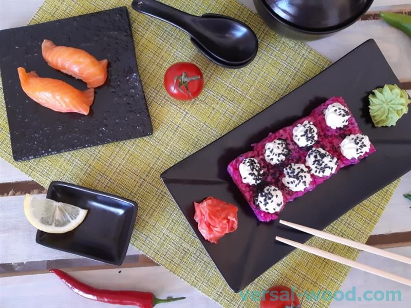 nádobí pro sushi foto