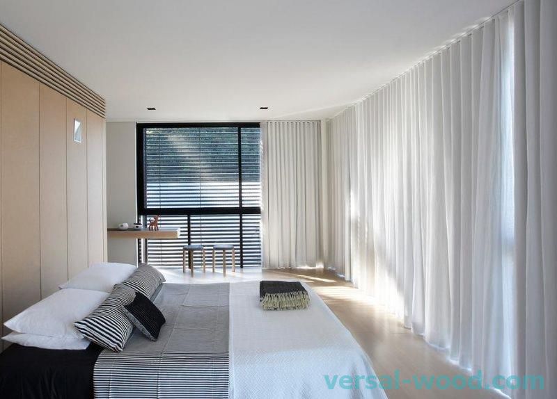 Zavjese za spavaće sobe minimalističkog stila
