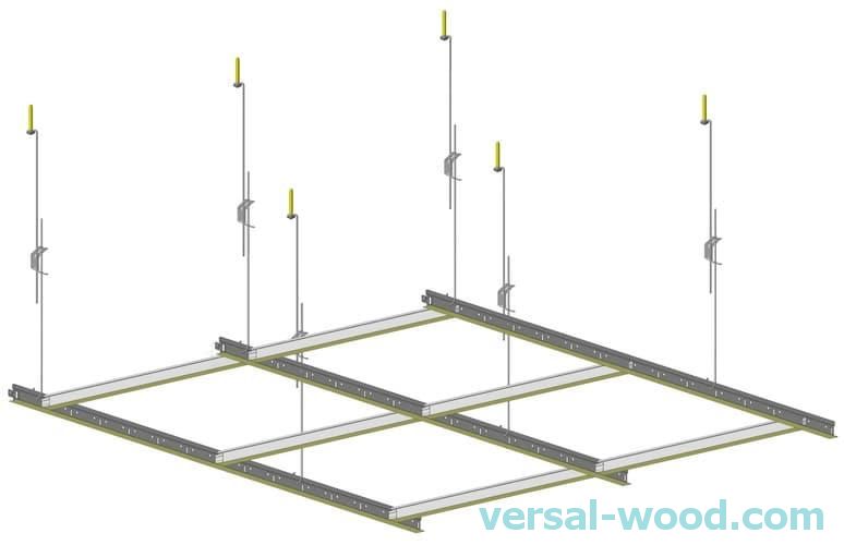 Підвіси на стелі з гіпсокартону відстань між ними, види, монтажІдеї