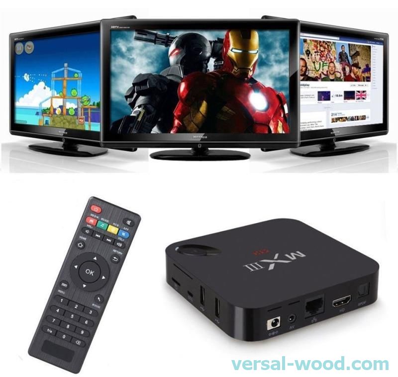 Set-top box Smart TV je přímo připojen k televizoru a poskytuje působivou sadu funkcí