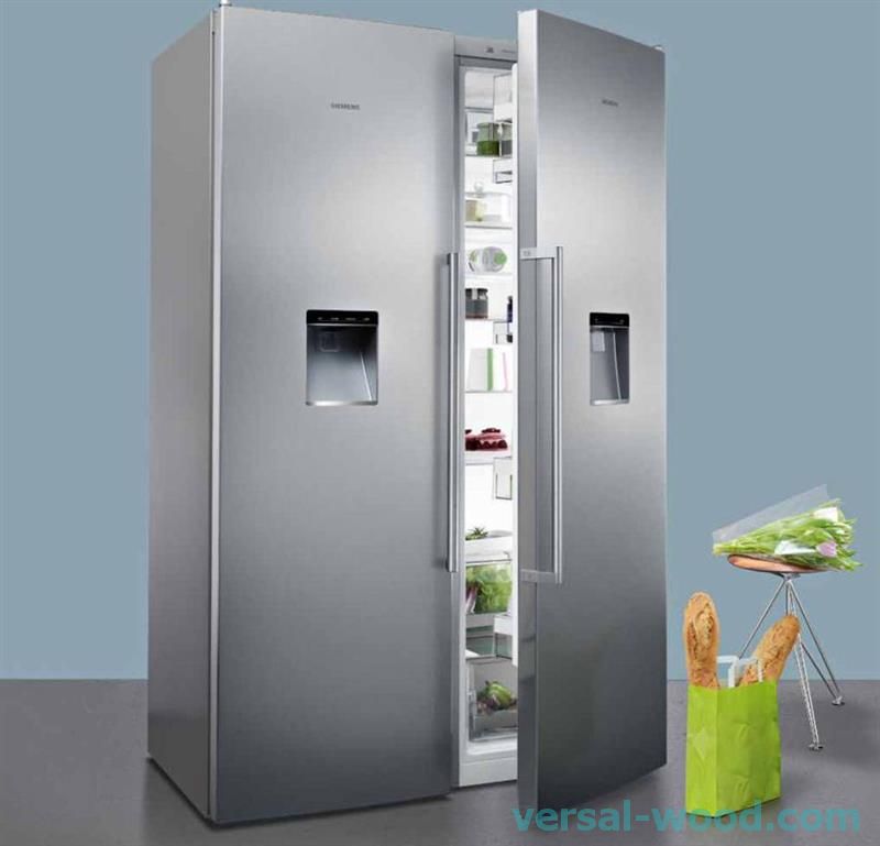 Едно до друго хладилниците на Siemens разполагат с антибактериално покритие AirFreshFilter и режими за бързо замразяване