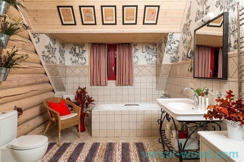 Dizajn stropa kupaonice mora biti u skladu s općim stilom prostorije