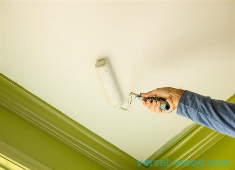 Za pokrivanje stropa kupaonice odaberite boju otpornu na vlagu na bazi akrila ili silikona.