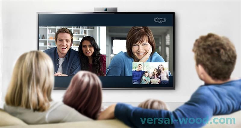 Večina pametnih televizorjev omogoča klepet v Skypeu z ljubljenimi