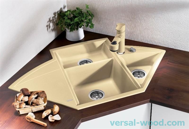 Izvana, mali sudoper može se razlikovati po značajnoj dubini, i obrnuto