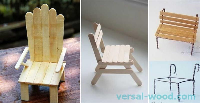 Možete napraviti stolice i sofe