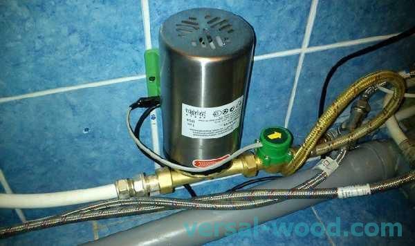 pumpa za podizanje pritiska vode