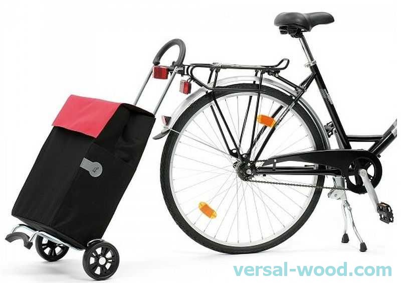 Одна з можливостей використання - транспортувати за допомогою велосипеда