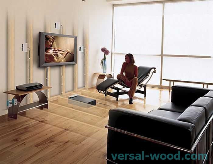 Встановити телевізор на стіну - хороша ідея і з точки зору дизайну і з точки зору безпеки