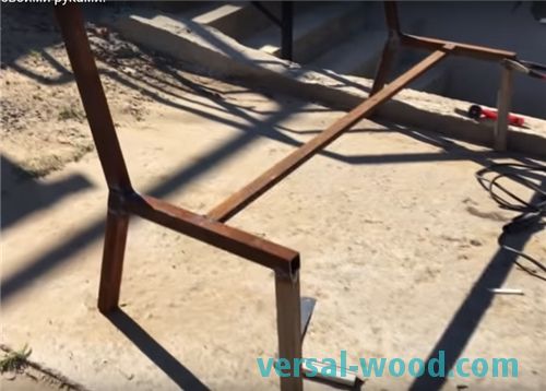 Как да направите градинска пейка от метал, за да дадете собствените си ръце