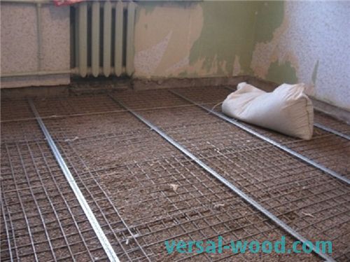 Izolacija tal na tleh v zasebni hiši